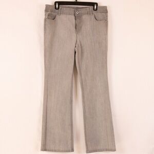 Chico's Gray Boot Cut Jeans